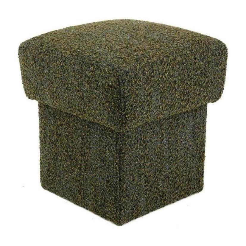 Arteriors Athens Ottoman Olive Bouclé