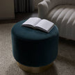 Arteriors Aegean Velvet Avalon Swivel Ottoman