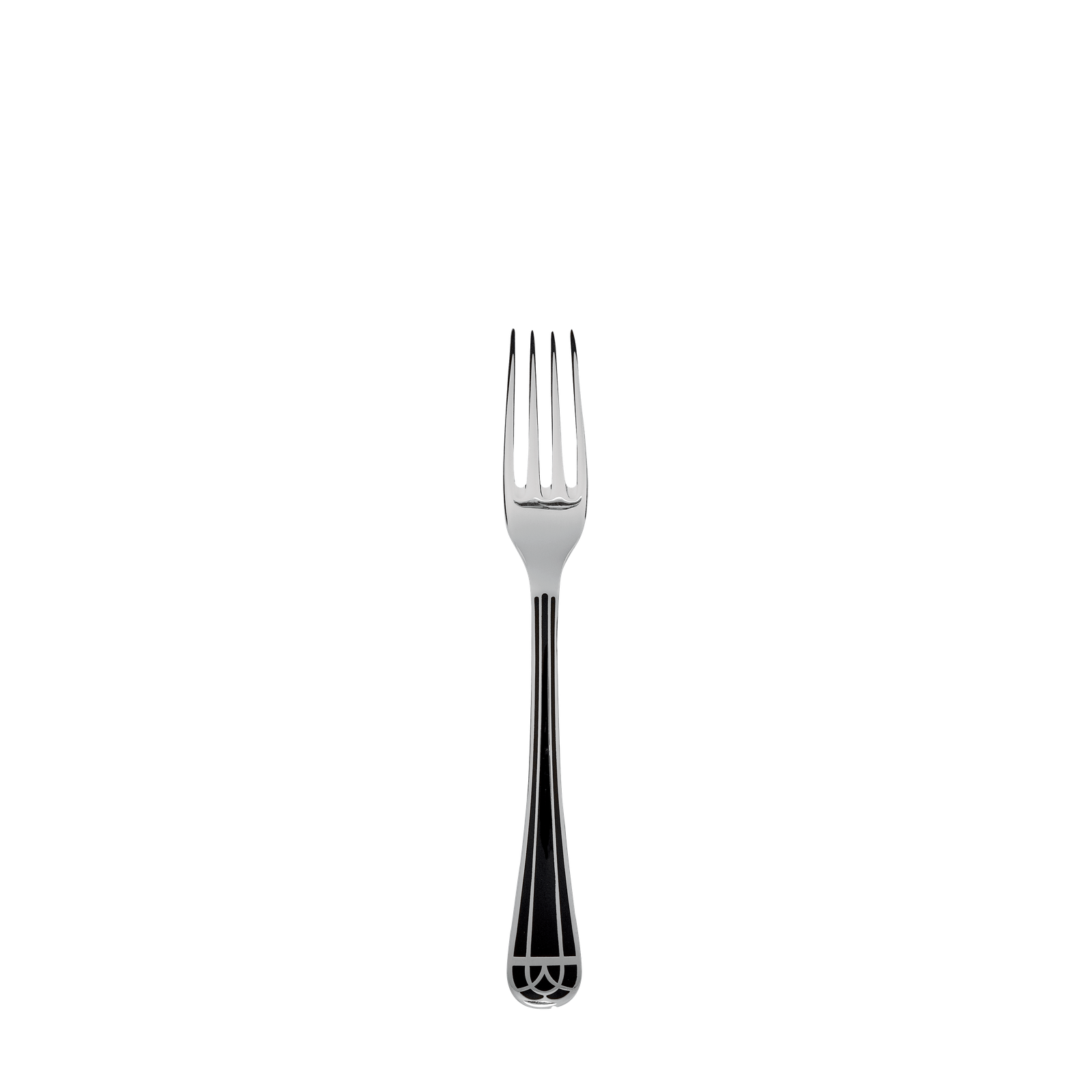 Christofle Talisman Silver Plated Dessert Fork Black