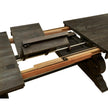 Magnussen Home Bellamy Peppercorn Dining Table