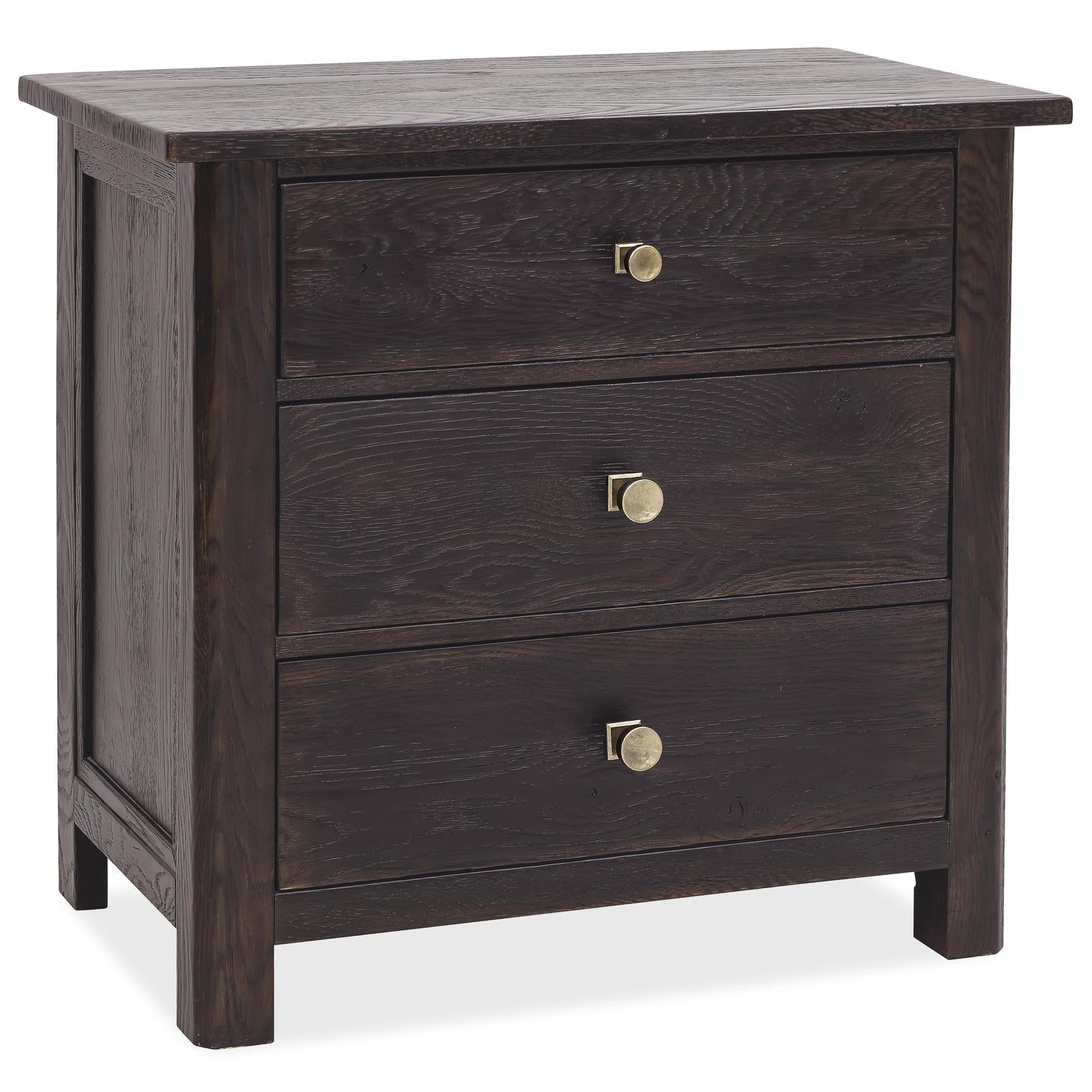 Hooker Furniture Driftwood Three-Drawer Nightstand