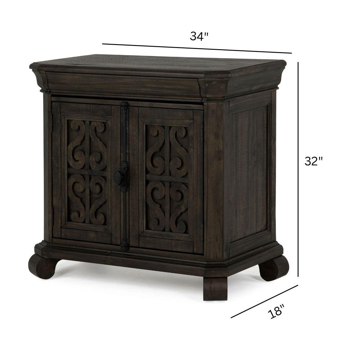 Magnussen Home Bellamy Peppercorn Bachelor Chest