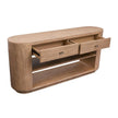 Magnussen Home Sanford Chateau Brown Console Sofa Table