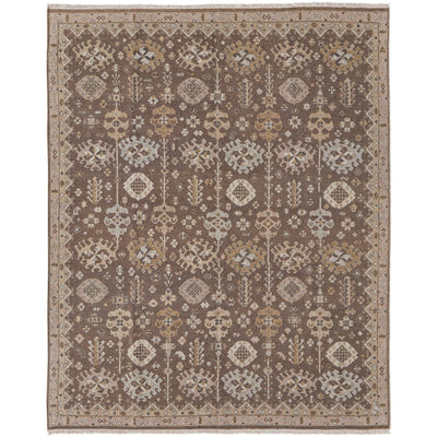 Feizy Corbitt 0610F Traditional Oriental in Brown/Ivory
