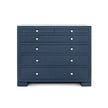 Villa & House Frances 6-Drawer with Glass Top