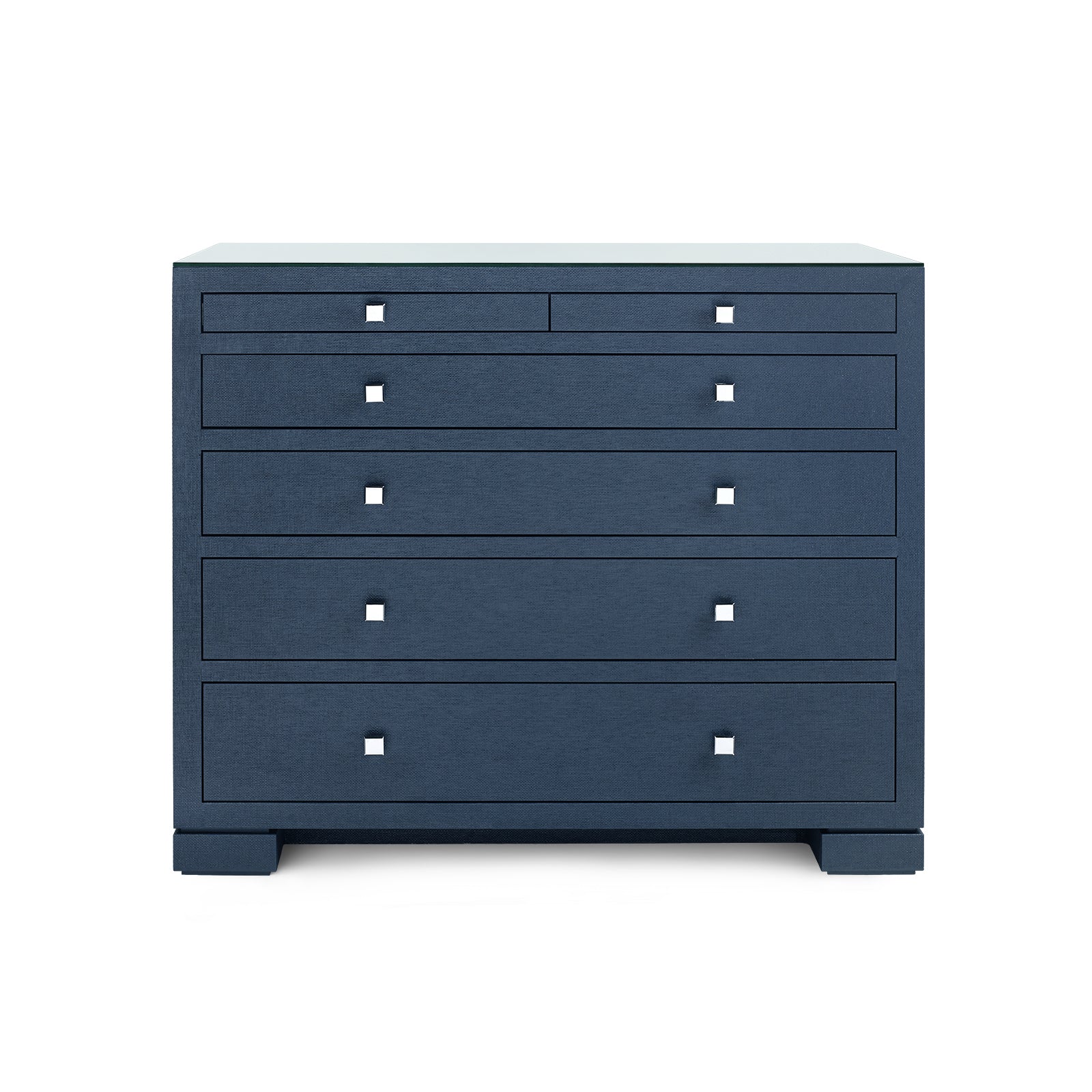 Villa & House Frances 6-Drawer with Glass Top