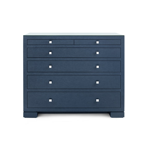 Villa & House Frances 6-Drawer with Glass Top