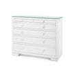 Villa & House Frances 6-Drawer with Glass Top