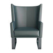 Arteriors Bleu Wingback Chair Clearance