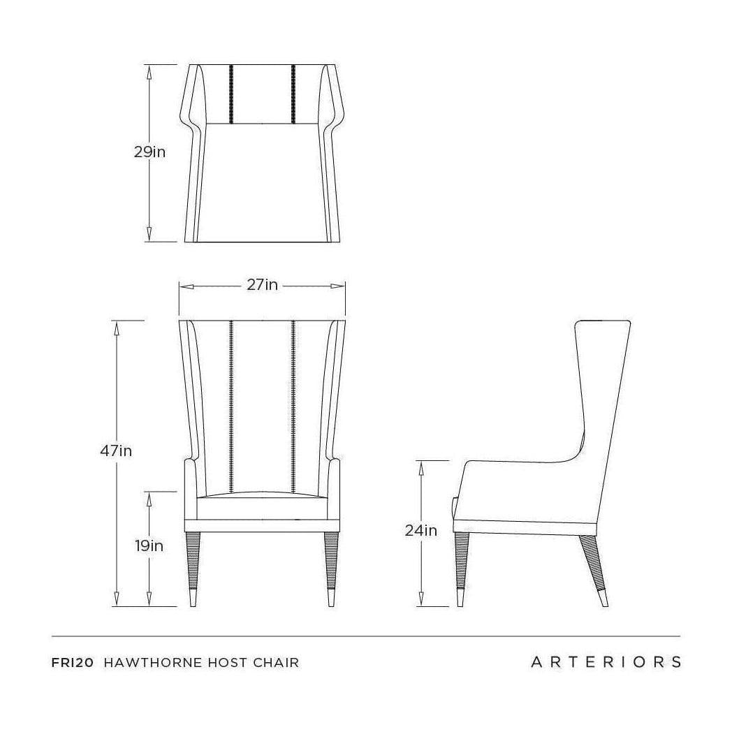 Arteriors Hawthorne Host Chair