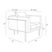 Arteriors Giroud Lounge Chair