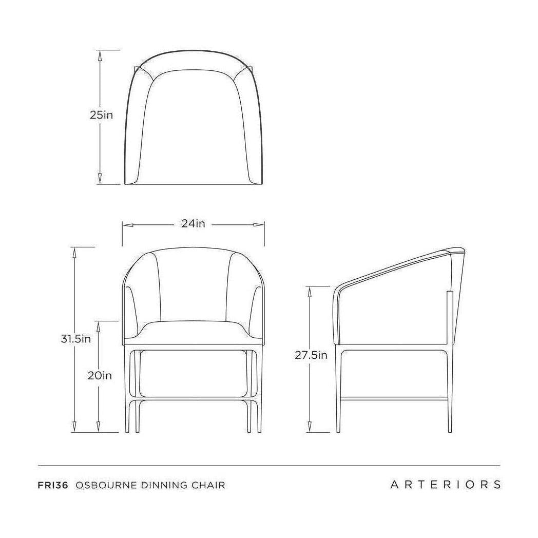Arteriors Osbourne Dining Chair