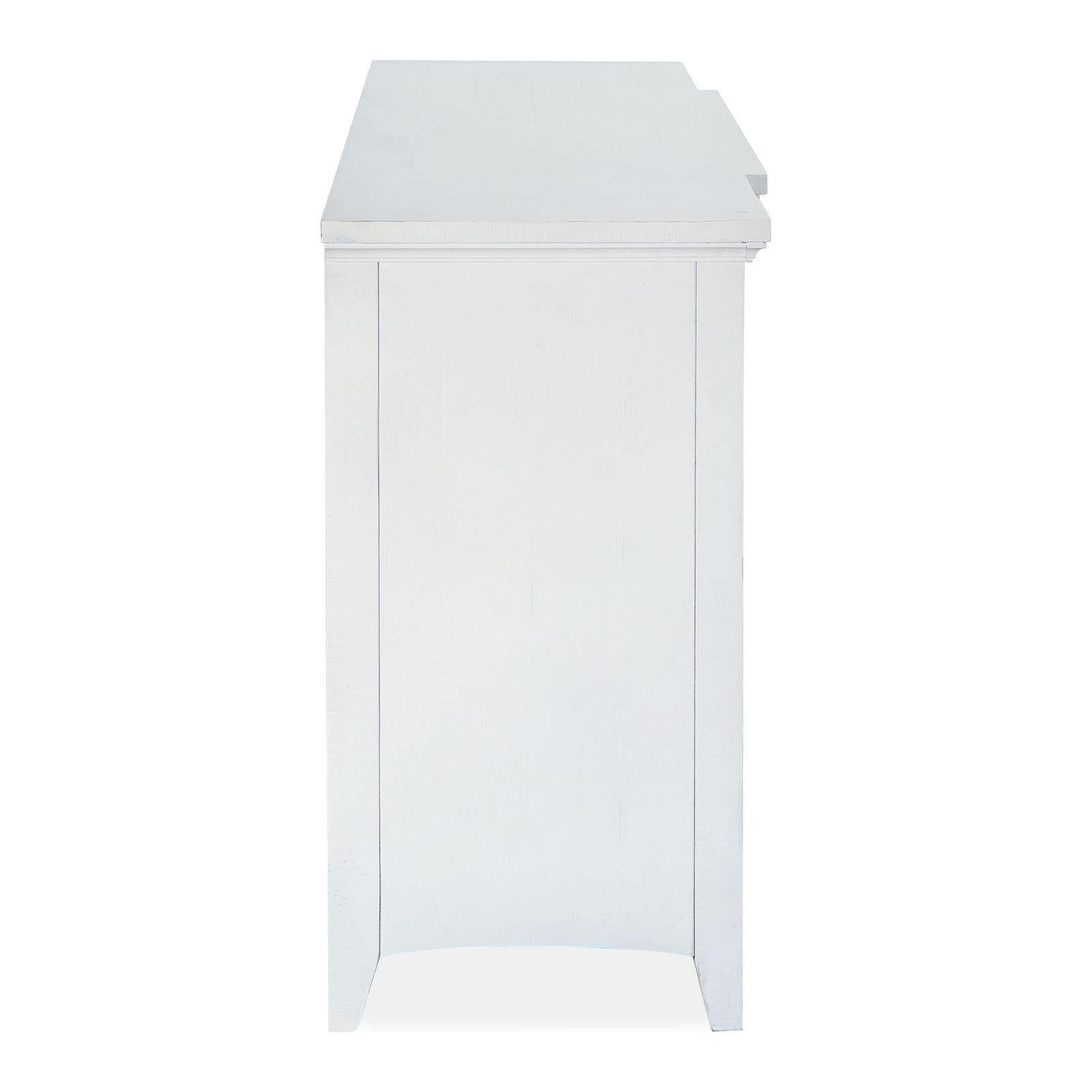 Magnussen Home Heron Cove Chalk White Console