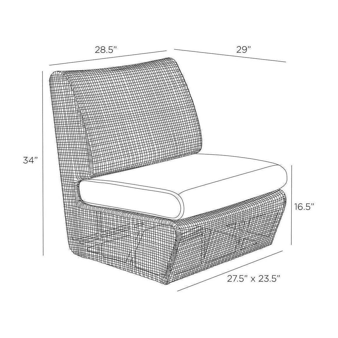 Arteriors Pearl Dupont Outdoor Chair