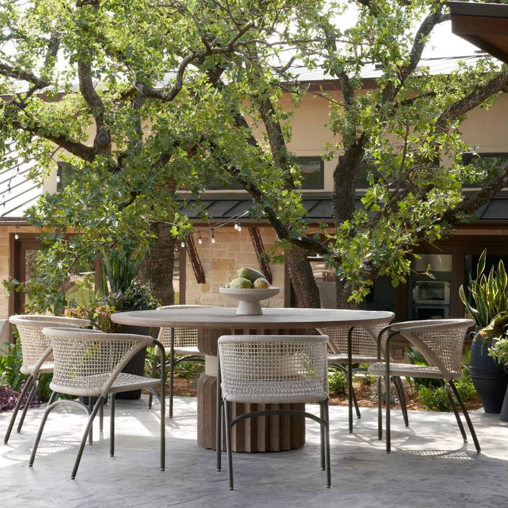 Arteriors Enzo Outdoor Dining Chair