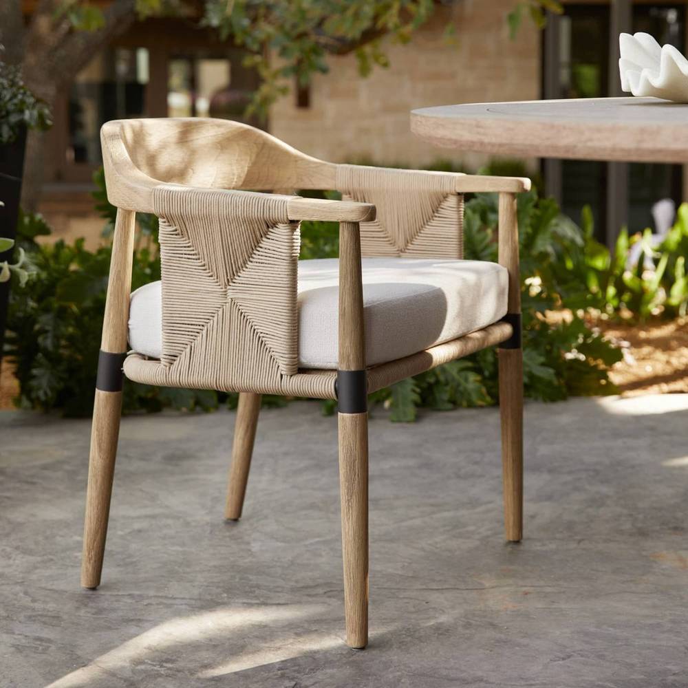Arteriors Estes Outdoor Dining Chair