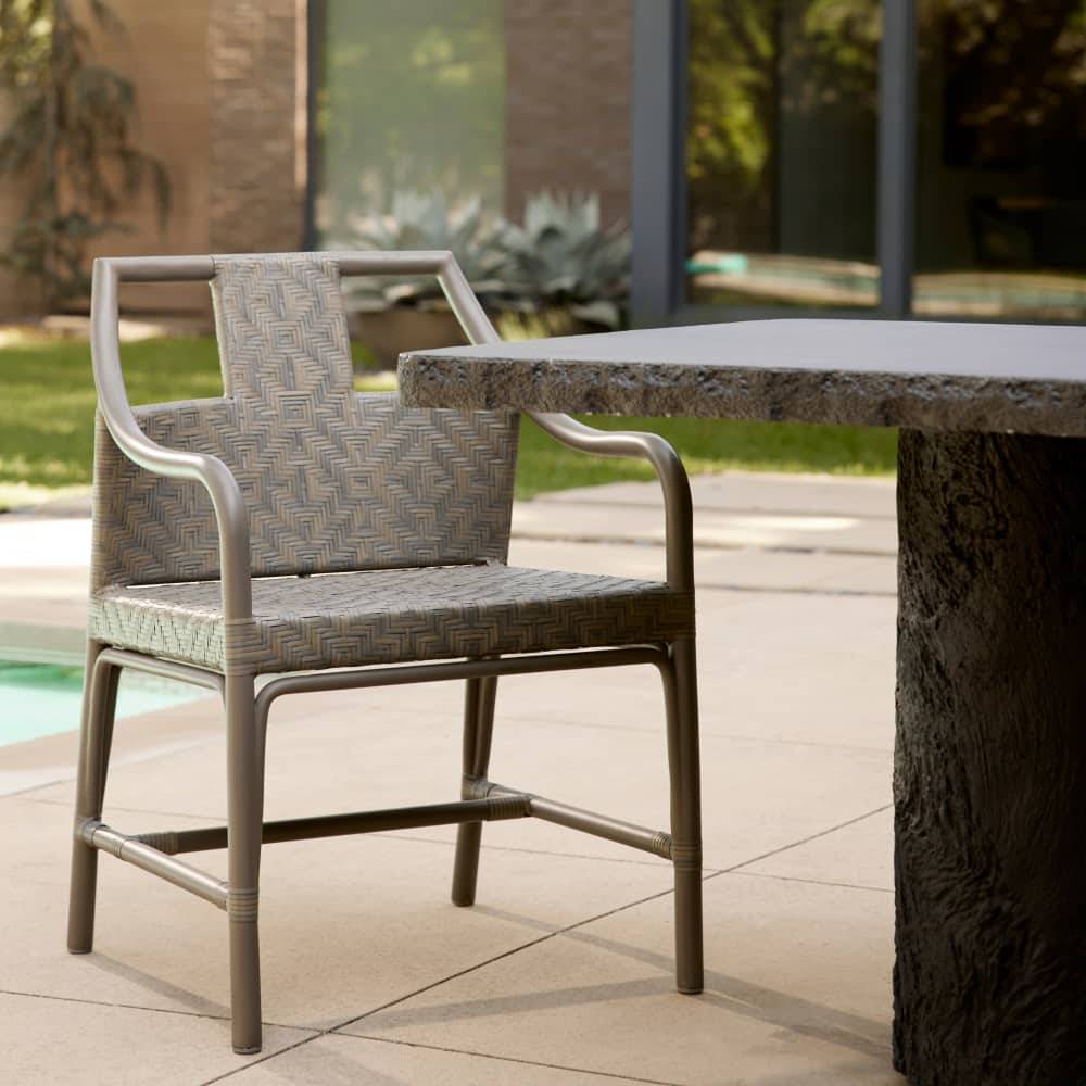 Arteriors Newton Outdoor Dining Chair