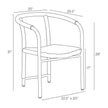 Arteriors Feller Outdoor Dining Chair