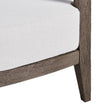 Arteriors Sobek Textured Back Outdoor Lounge Chair