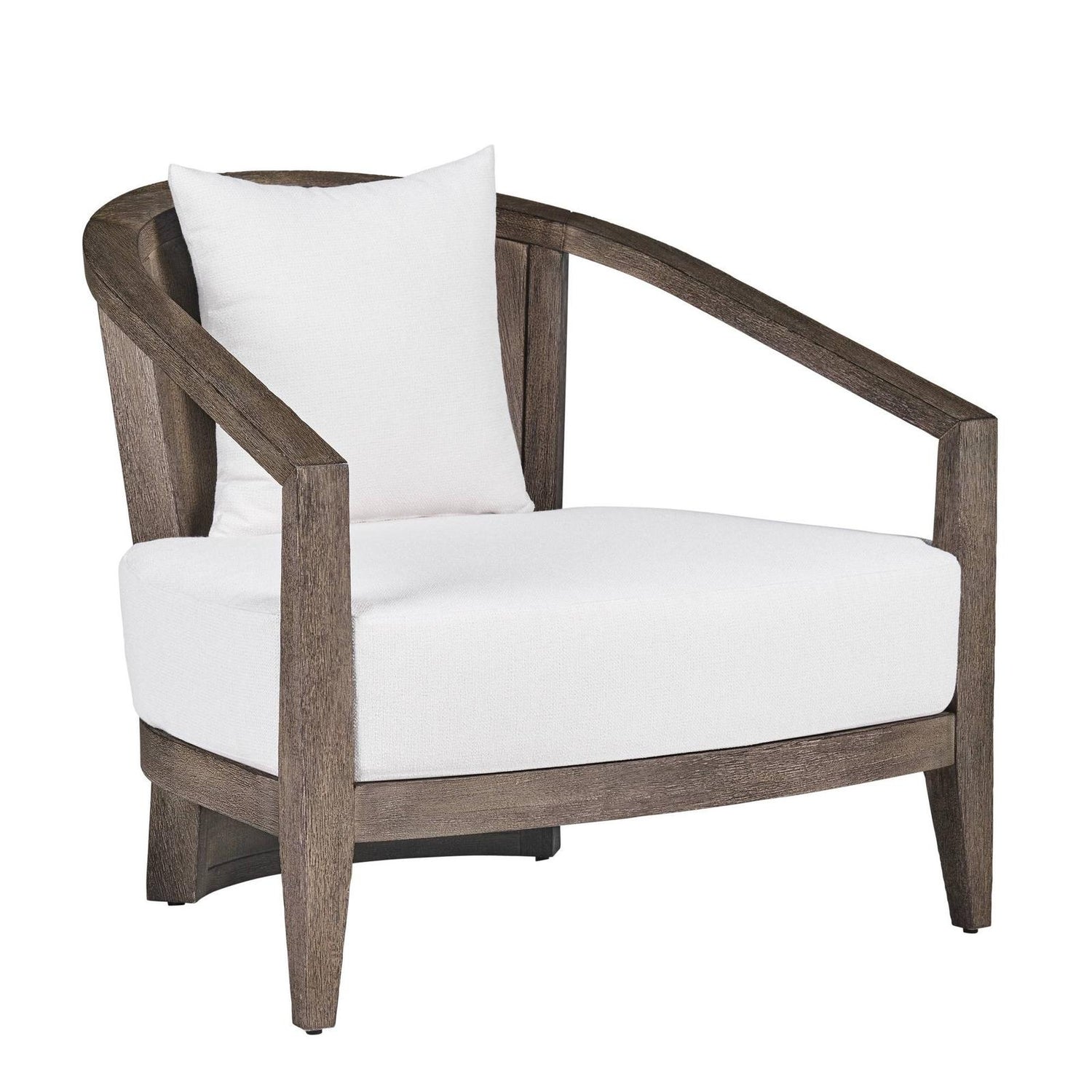 Arteriors Sobek Textured Back Outdoor Lounge Chair