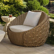 Arteriors Florian Outdoor Swivel Lounge Chair
