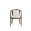 Arteriors Sobek Textured Back Outdoor Dining Chair