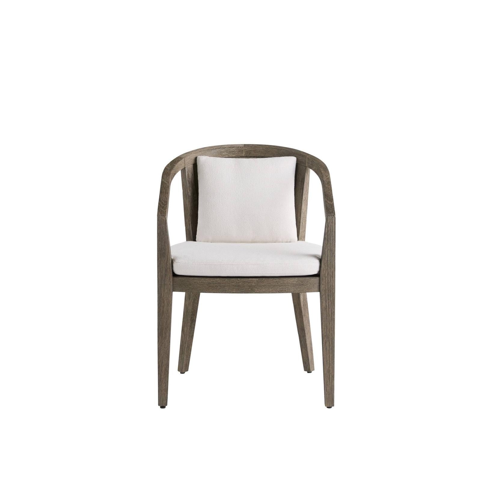 Arteriors Sobek Textured Back Outdoor Dining Chair