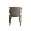 Arteriors Sobek Textured Back Outdoor Dining Chair