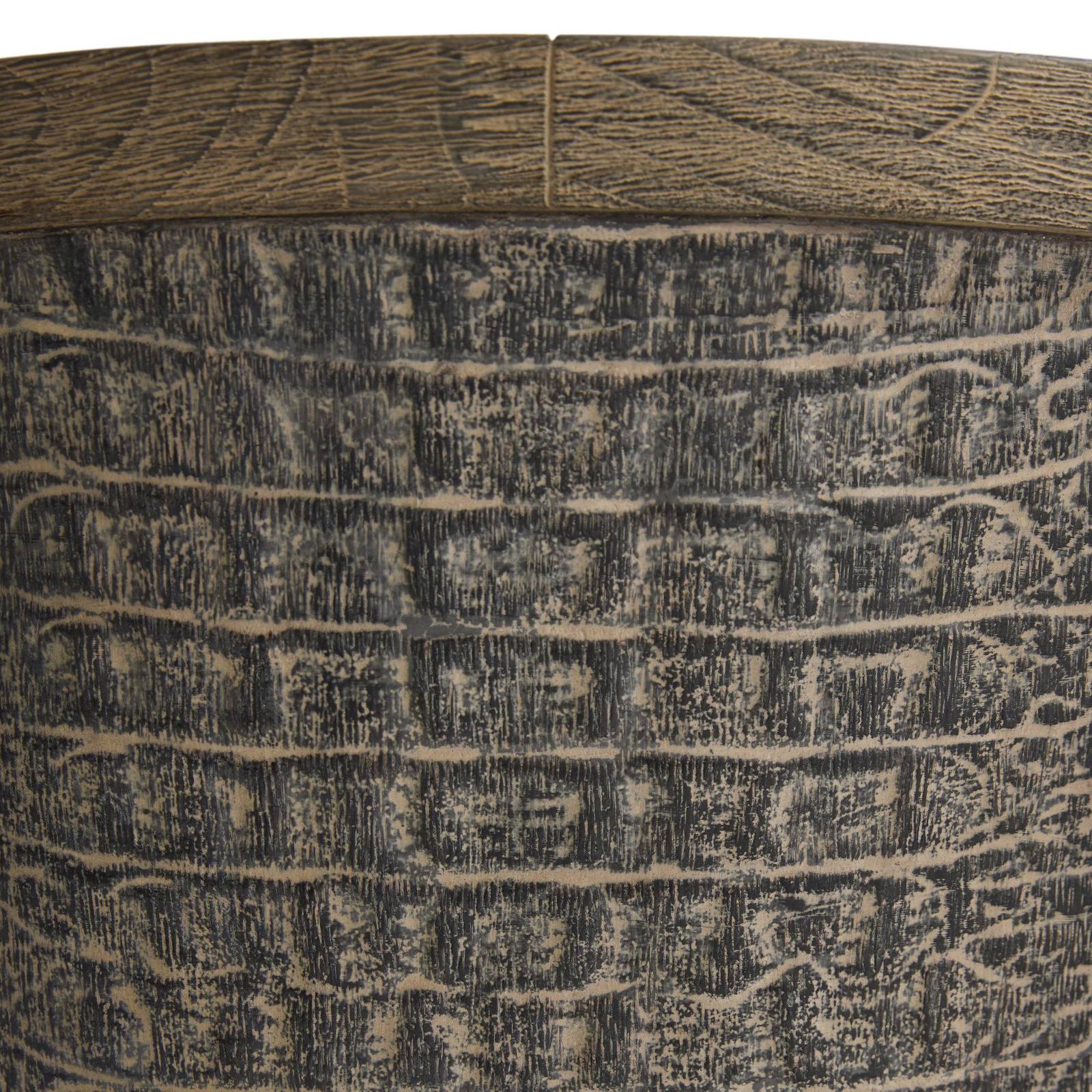 Arteriors Sobek Textured Back Outdoor Dining Chair