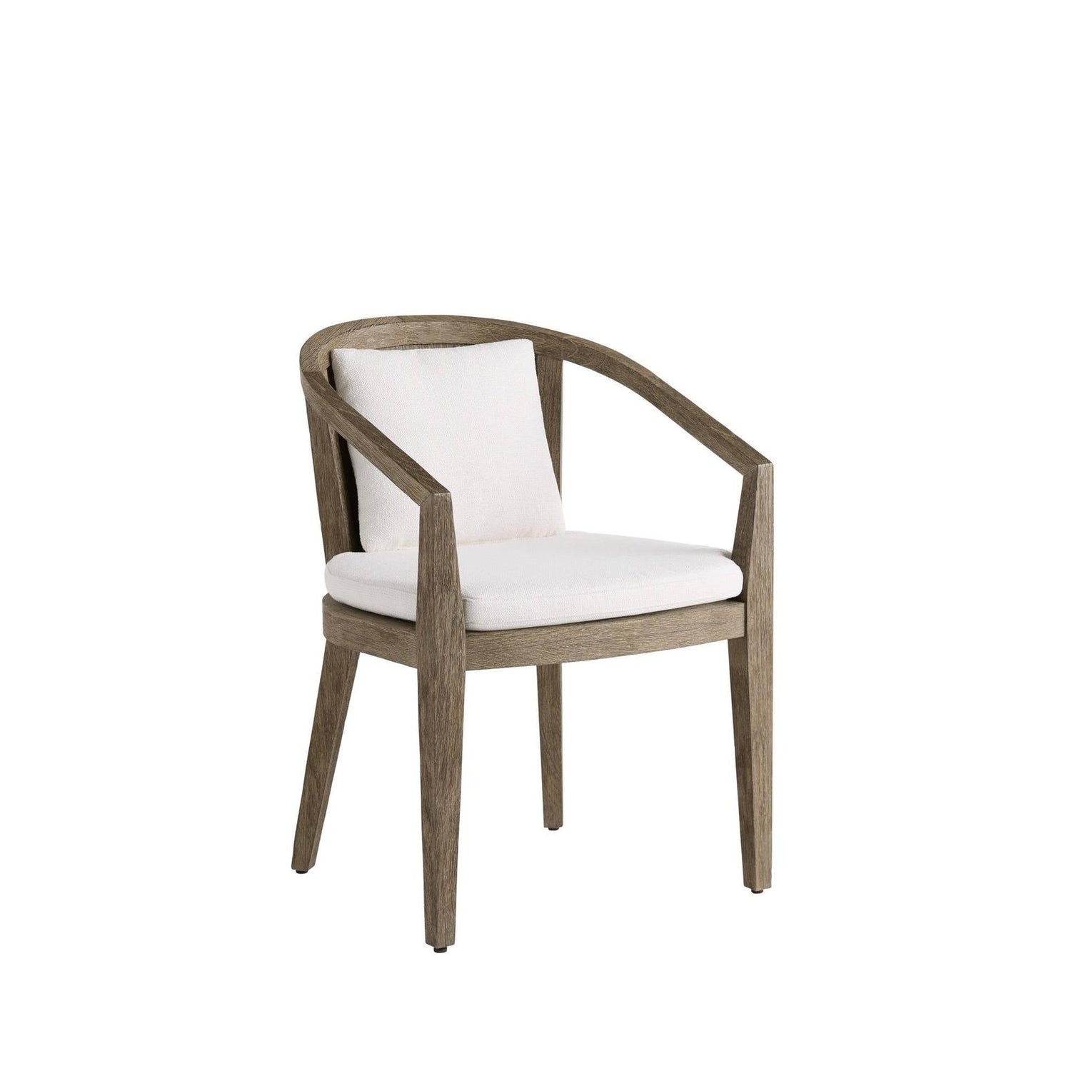 Arteriors Sobek Textured Back Outdoor Dining Chair