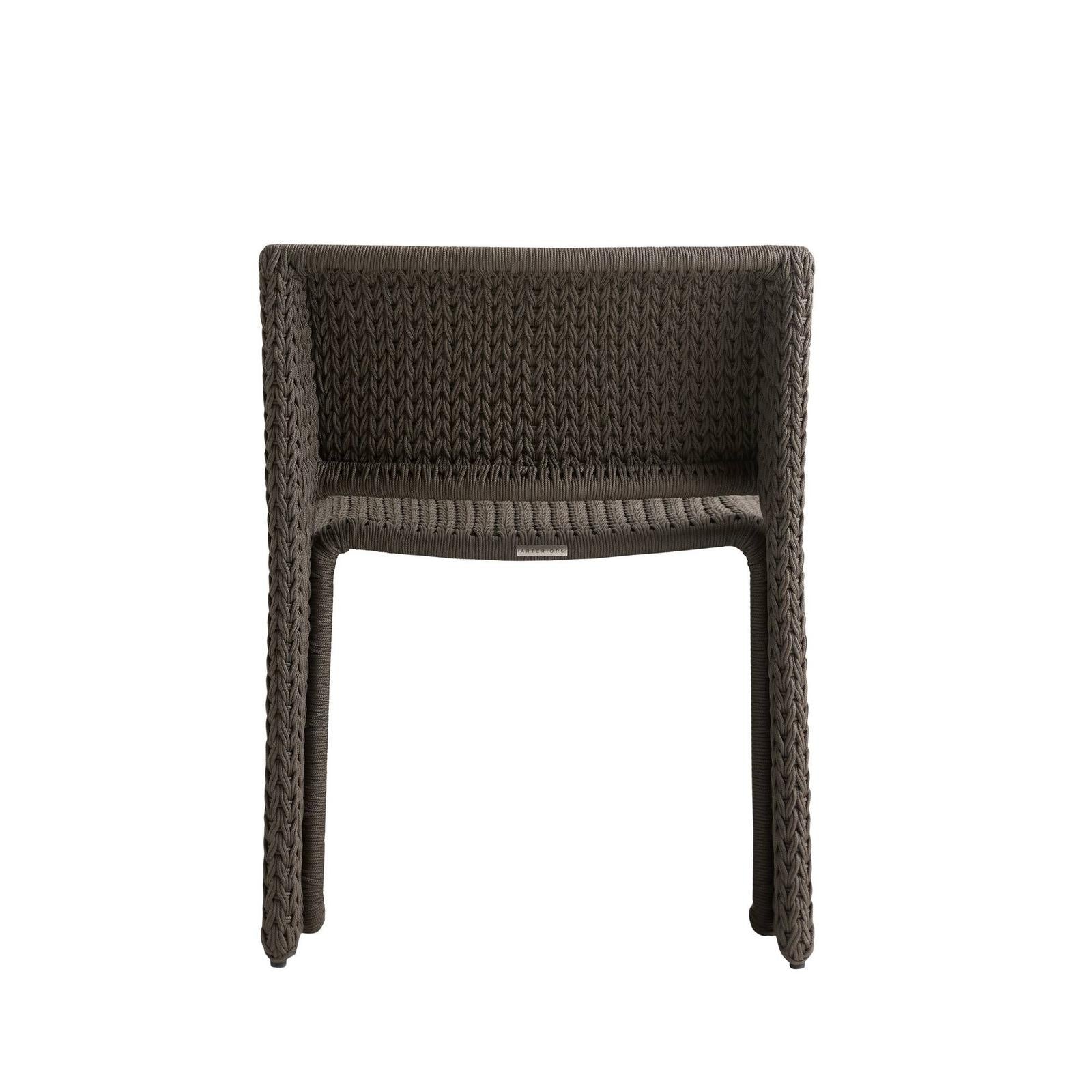 Arteriors Veneto Woven Outdoor Dining Chair