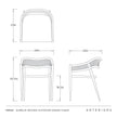 Arteriors Aurelie Woven Outdoor Dining Chair