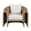 Arteriors Julien Open Arm Outdoor Lounge Chair