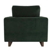 Arteriors Lovell Chair Forest Velvet Dark Walnut