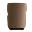 Arteriors Cocoa Velvet Poppy Swivel Chair
