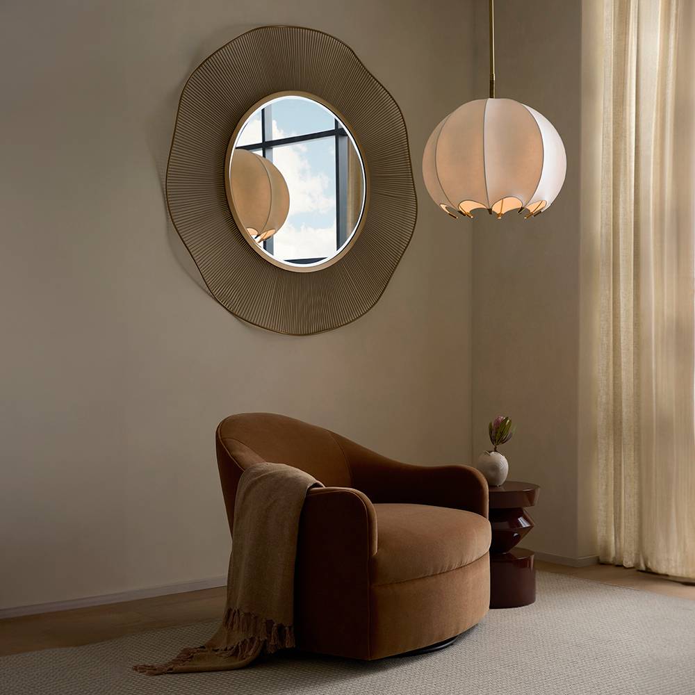 Arteriors Delfino Swivel Chair