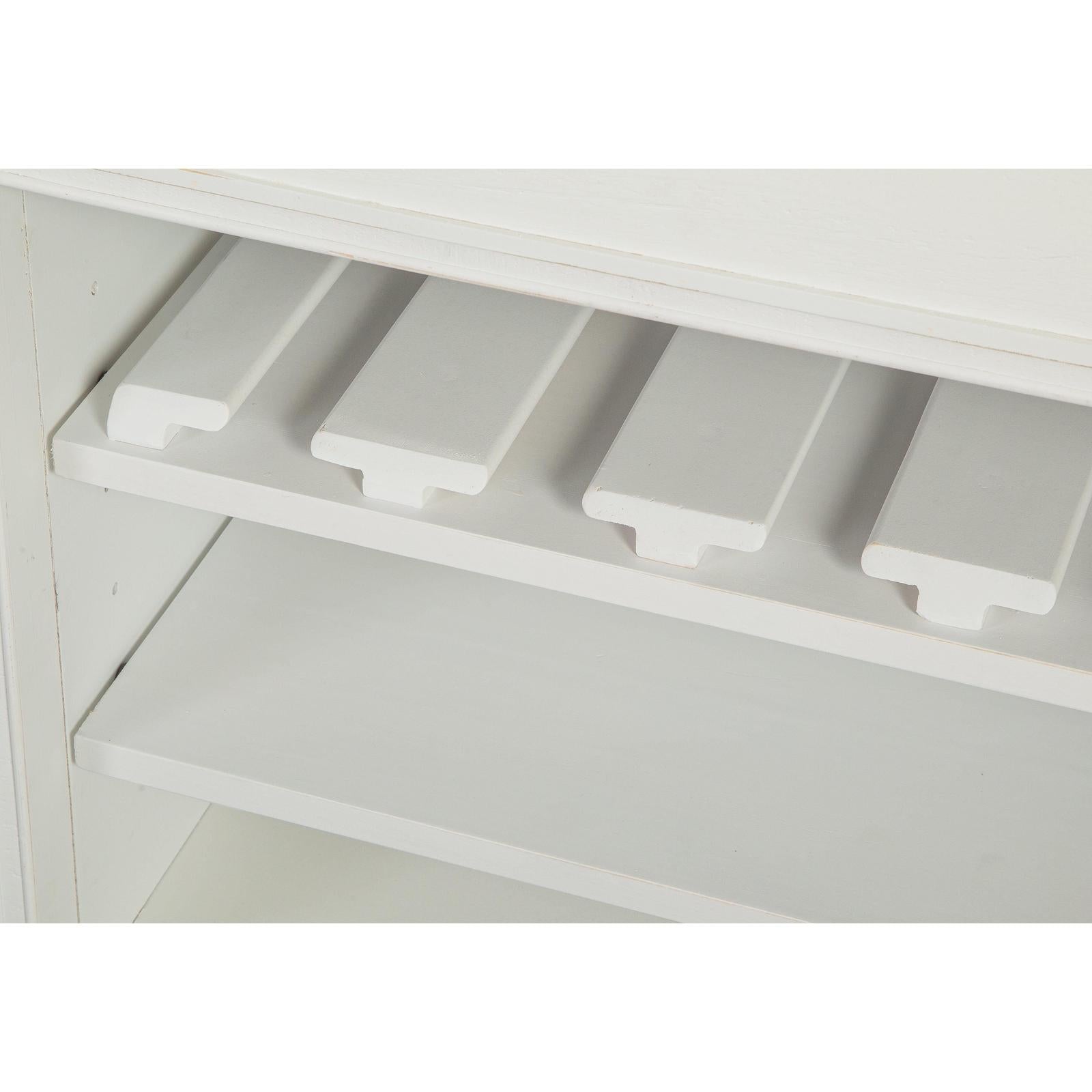Magnussen Home Heron Cove Chalk White And Dovetail Grey Buffet