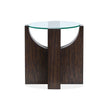 Magnussen Home Beckham Rustic Tavern Round End Table