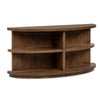 Magnussen Home Oswald Brown Demilune Sofa Table