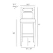 Arteriors Thaden Bar Stool