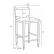 Arteriors Burdock Bar Stool