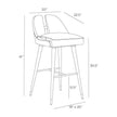 Arteriors Crowley Bar Stool