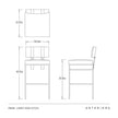 Arteriors Laney Bar Stool