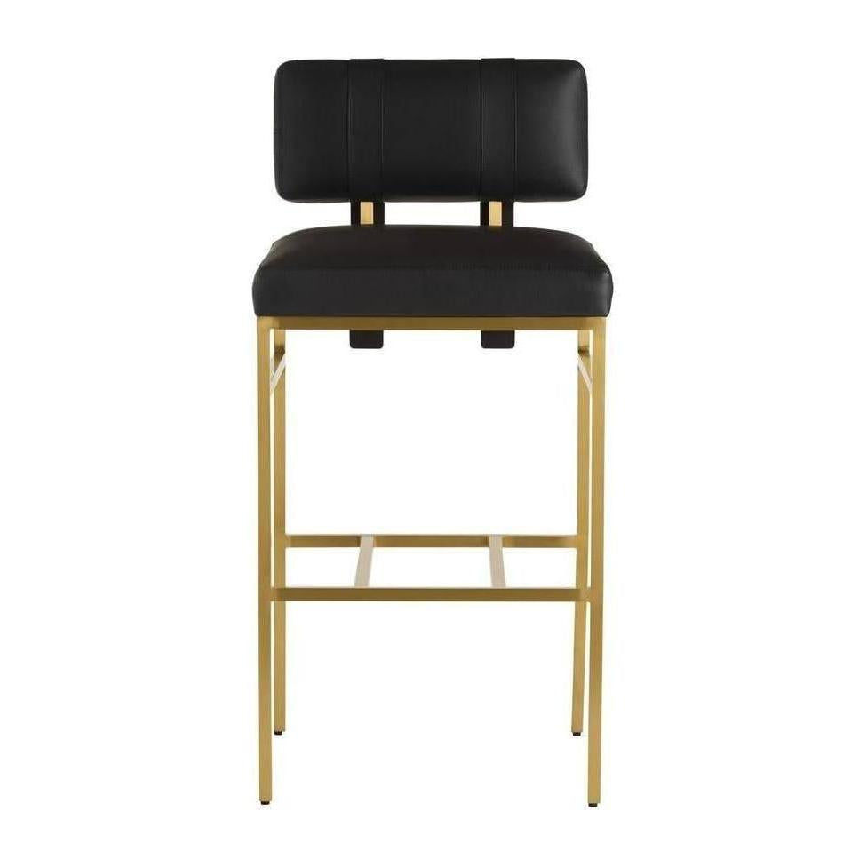 Arteriors Laney Leather Bar Stool