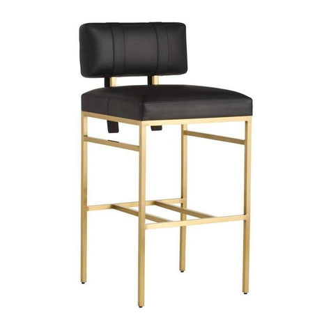 Arteriors Laney Leather Bar Stool