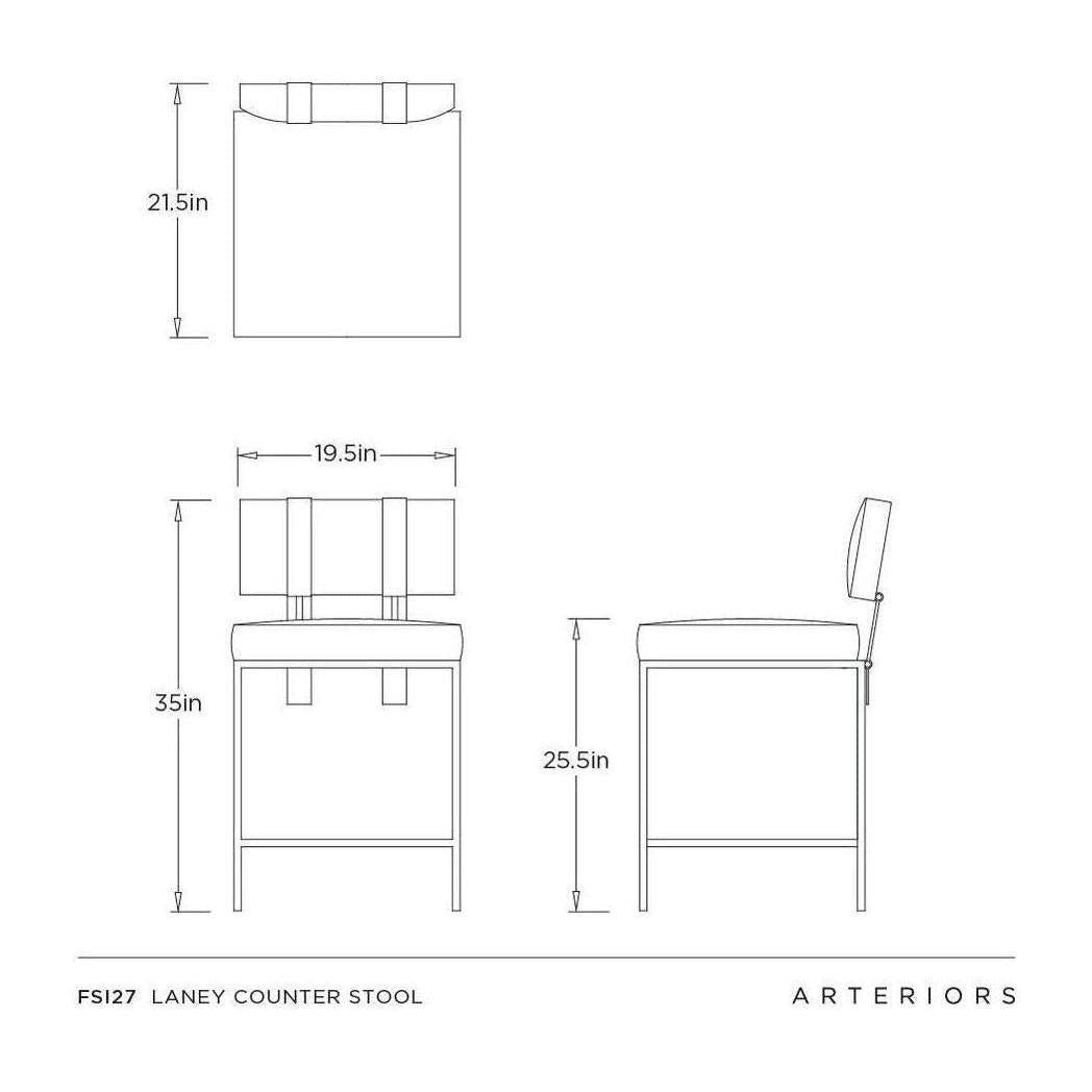 Arteriors Laney Counter Stool