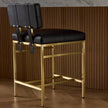 Arteriors Laney Leather Counter Stool