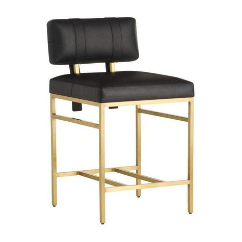 Arteriors Laney Leather Counter Stool