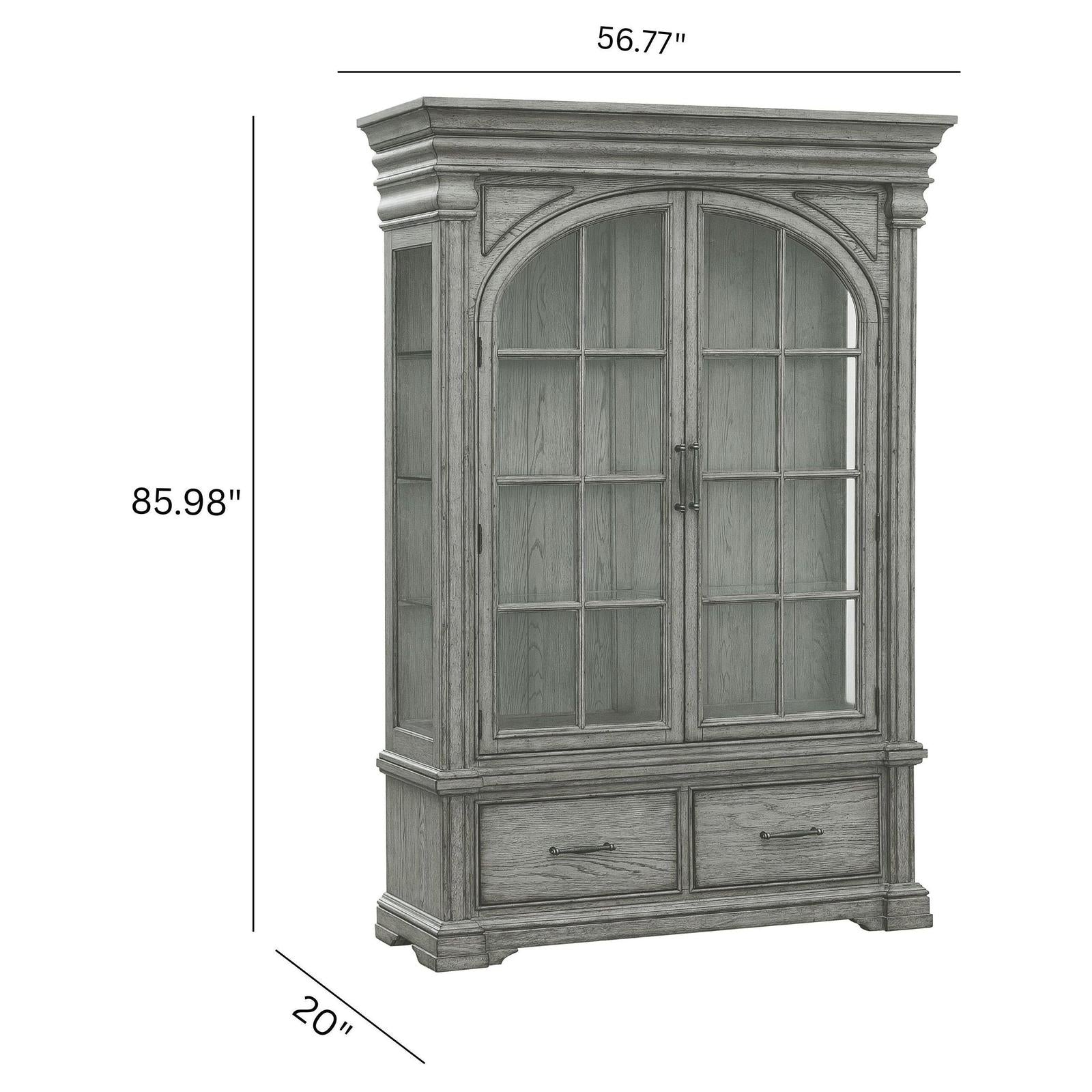Pulaski Madison Ridge Bluff Grey China