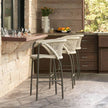 Arteriors Enzo Outdoor Bar Stool